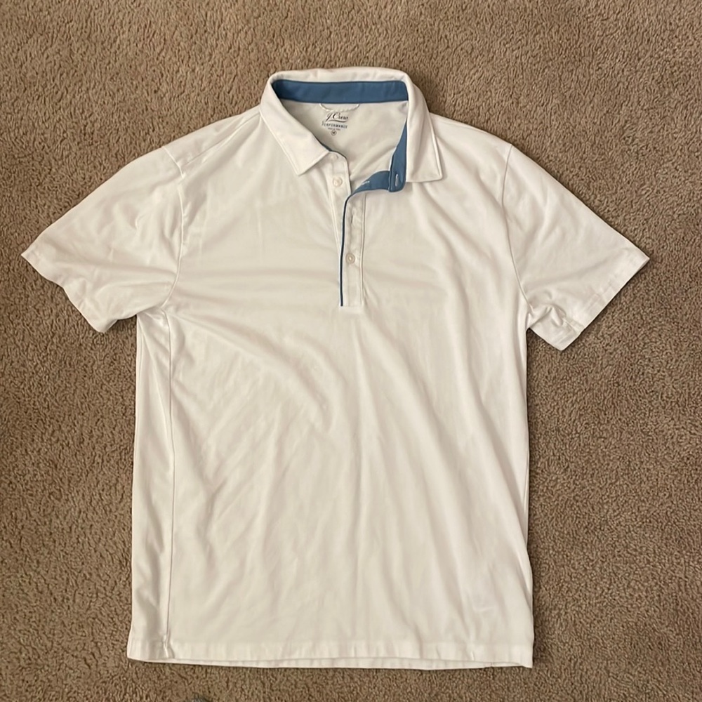 J Crew “tech” polo
